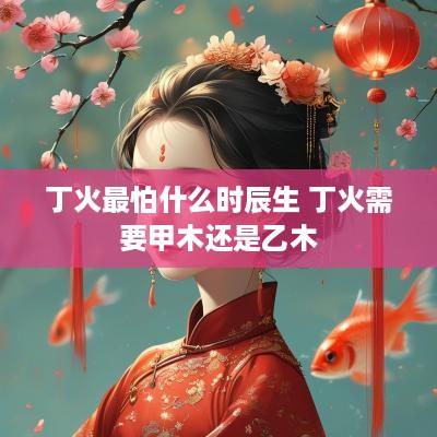 丁火最怕什么时辰生 丁火需要甲木还是乙木