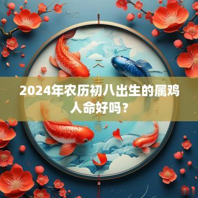 2025年农历初八出生的属鸡人命好吗？