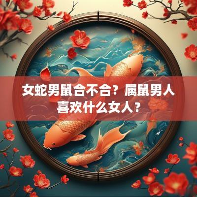 女蛇男鼠合不合？属鼠男人喜欢什么女人？