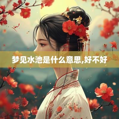 梦见水池是什么意思,好不好