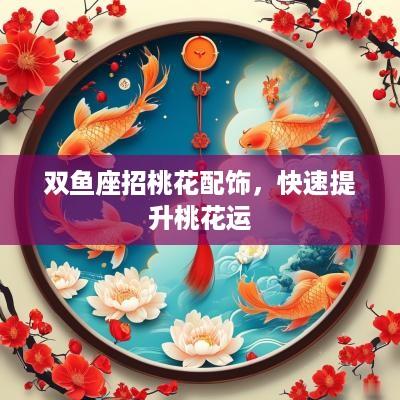 双鱼座招桃花配饰，快速提升桃花运