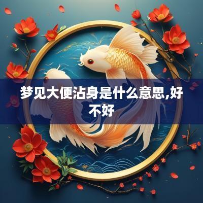梦见大便沾身是什么意思,好不好