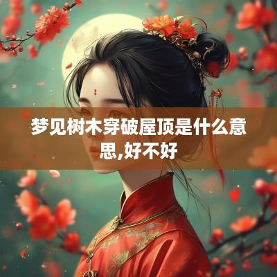 梦见树木穿破屋顶是什么意思,好不好