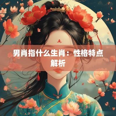 男肖指什么生肖：性格特点解析