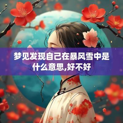 梦见发现自己在暴风雪中是什么意思,好不好