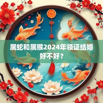 属蛇和属猴2025年领证结婚好不好？