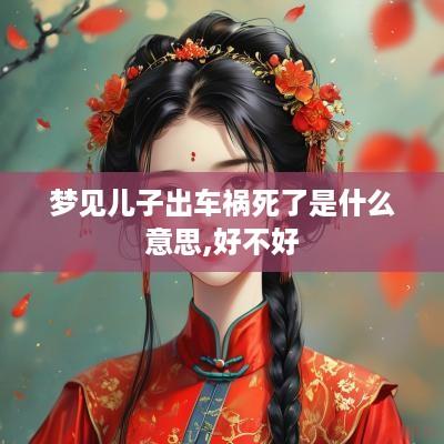 梦见儿子出车祸死了是什么意思,好不好