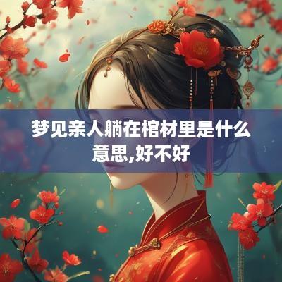 梦见亲人躺在棺材里是什么意思,好不好