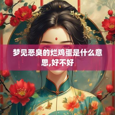 梦见恶臭的烂鸡蛋是什么意思,好不好
