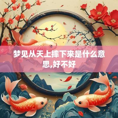 梦见从天上摔下来是什么意思,好不好