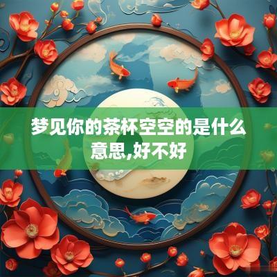 梦见你的茶杯空空的是什么意思,好不好