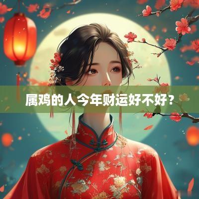属鸡的人今年财运好不好？