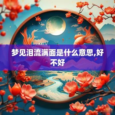 梦见泪流满面是什么意思,好不好