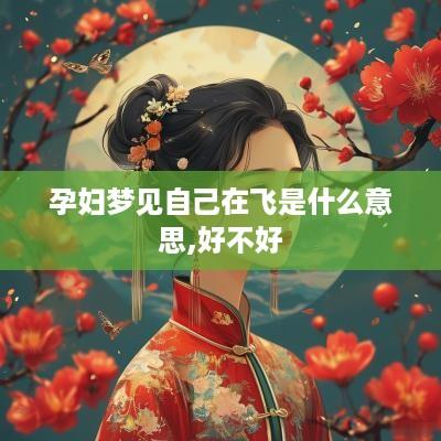 孕妇梦见自己在飞是什么意思,好不好
