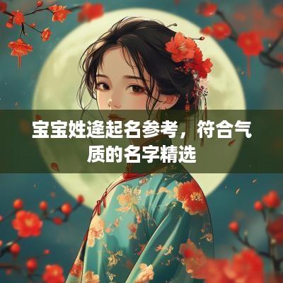 宝宝姓逄起名参考，符合气质的名字精选