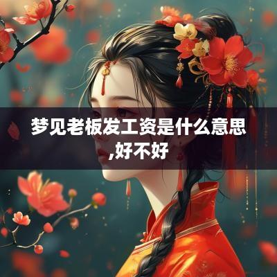 梦见老板发工资是什么意思,好不好