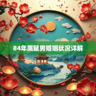84年属鼠男婚姻状况详解