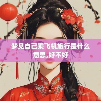 梦见自己乘飞机旅行是什么意思,好不好