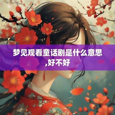 梦见观看童话剧是什么意思,好不好