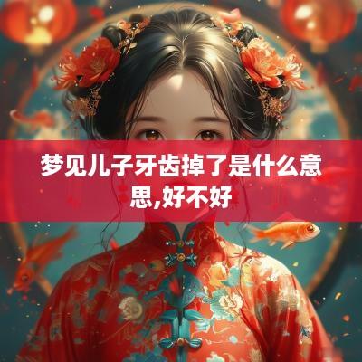 梦见儿子牙齿掉了是什么意思,好不好