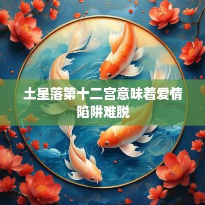土星落第十二宫意味着爱情陷阱难脱
