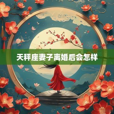 天秤座妻子离婚后会怎样