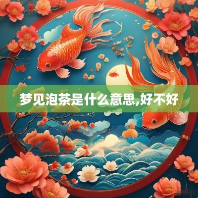 梦见泡茶是什么意思,好不好