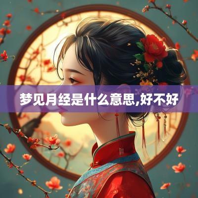 梦见月经是什么意思,好不好