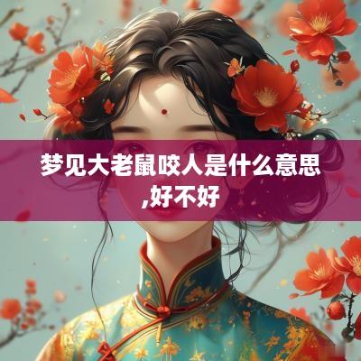 梦见大老鼠咬人是什么意思,好不好