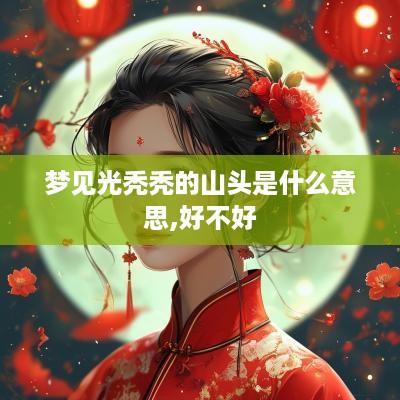 梦见光秃秃的山头是什么意思,好不好