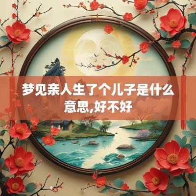 梦见亲人生了个儿子是什么意思,好不好