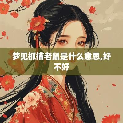 梦见抓捕老鼠是什么意思,好不好