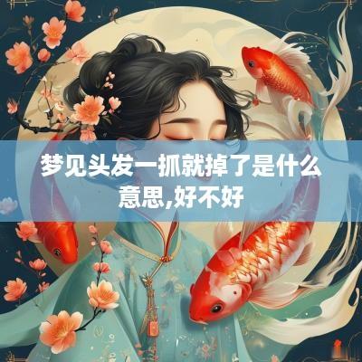 梦见头发一抓就掉了是什么意思,好不好