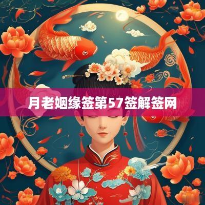 月老姻缘签第57签解签网