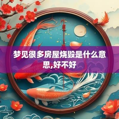 梦见很多房屋烧毁是什么意思,好不好