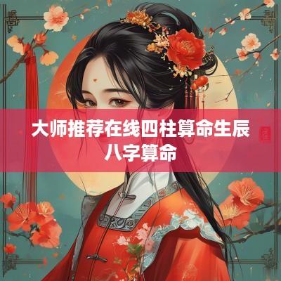 大师推荐在线四柱算命生辰八字算命