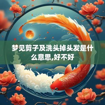 梦见剪子及洗头掉头发是什么意思,好不好