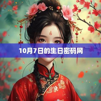 10月7日的生日密码网