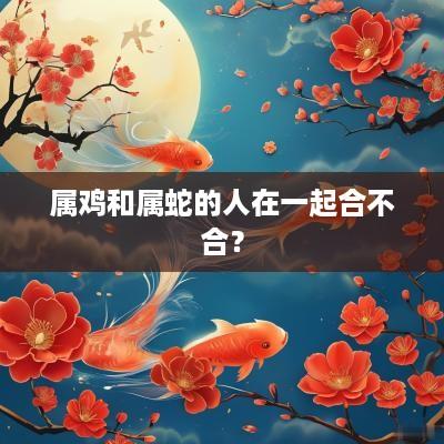 属鸡和属蛇的人在一起合不合？