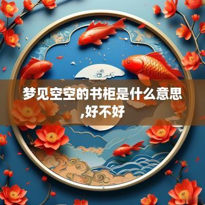 梦见空空的书柜是什么意思,好不好