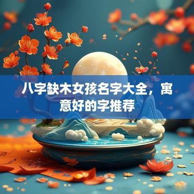 八字缺木女孩名字大全，寓意好的字推荐