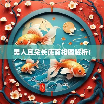男人耳朵长痣面相图解析！
