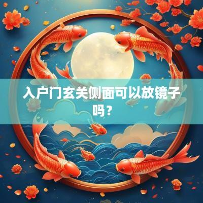 入户门玄关侧面可以放镜子吗？
