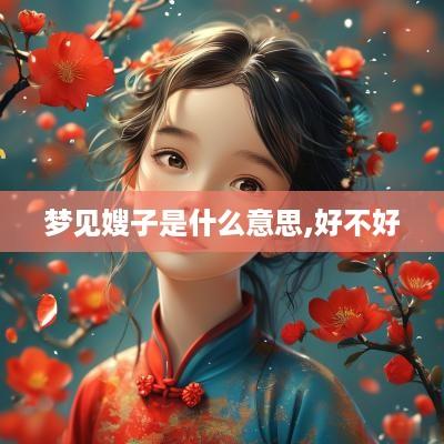 梦见嫂子是什么意思,好不好