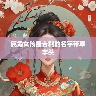 属兔女孩最吉利的名字带草字头
