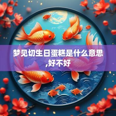 梦见切生日蛋糕是什么意思,好不好