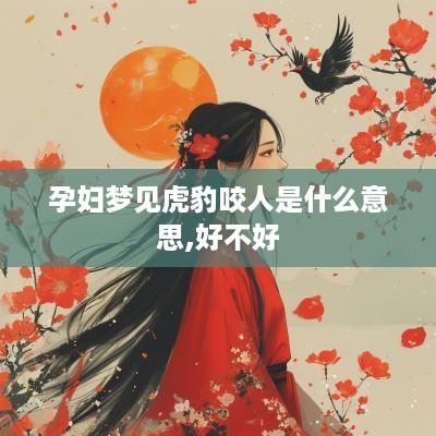 孕妇梦见虎豹咬人是什么意思,好不好