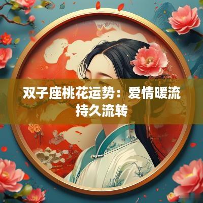 双子座桃花运势：爱情暖流持久流转