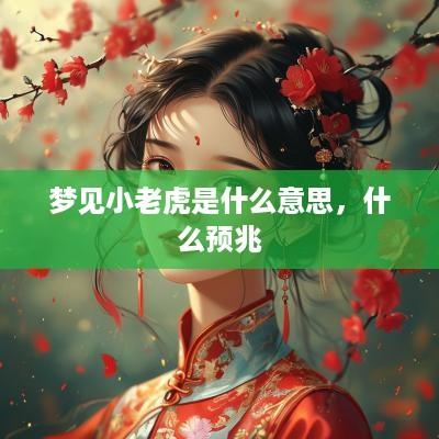 梦见小老虎是什么意思，什么预兆