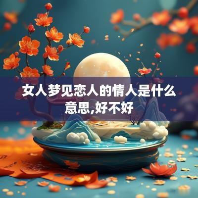 女人梦见恋人的情人是什么意思,好不好